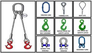 Tali Sling Baja - 2Kaki