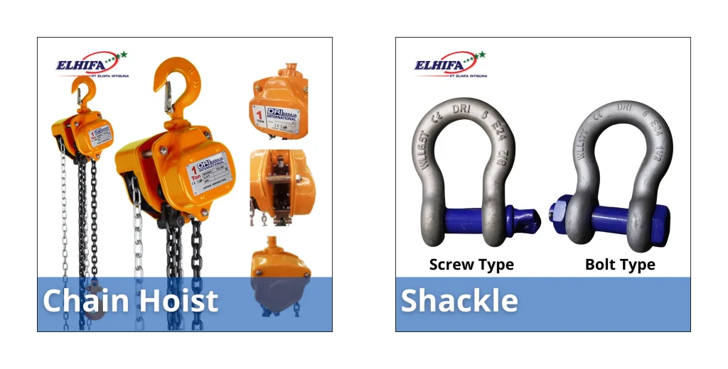 shackle & chain block berkualitas